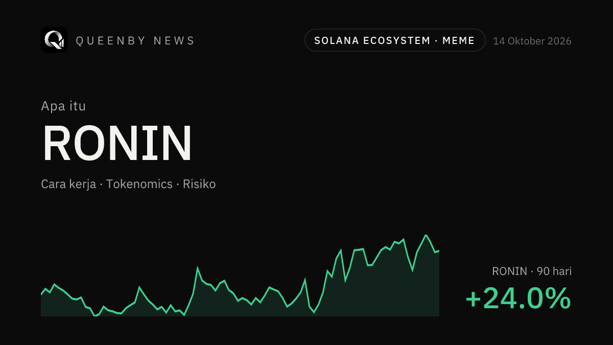What Is Ronin (RONIN)? How It Works, Tokenomics and Risks