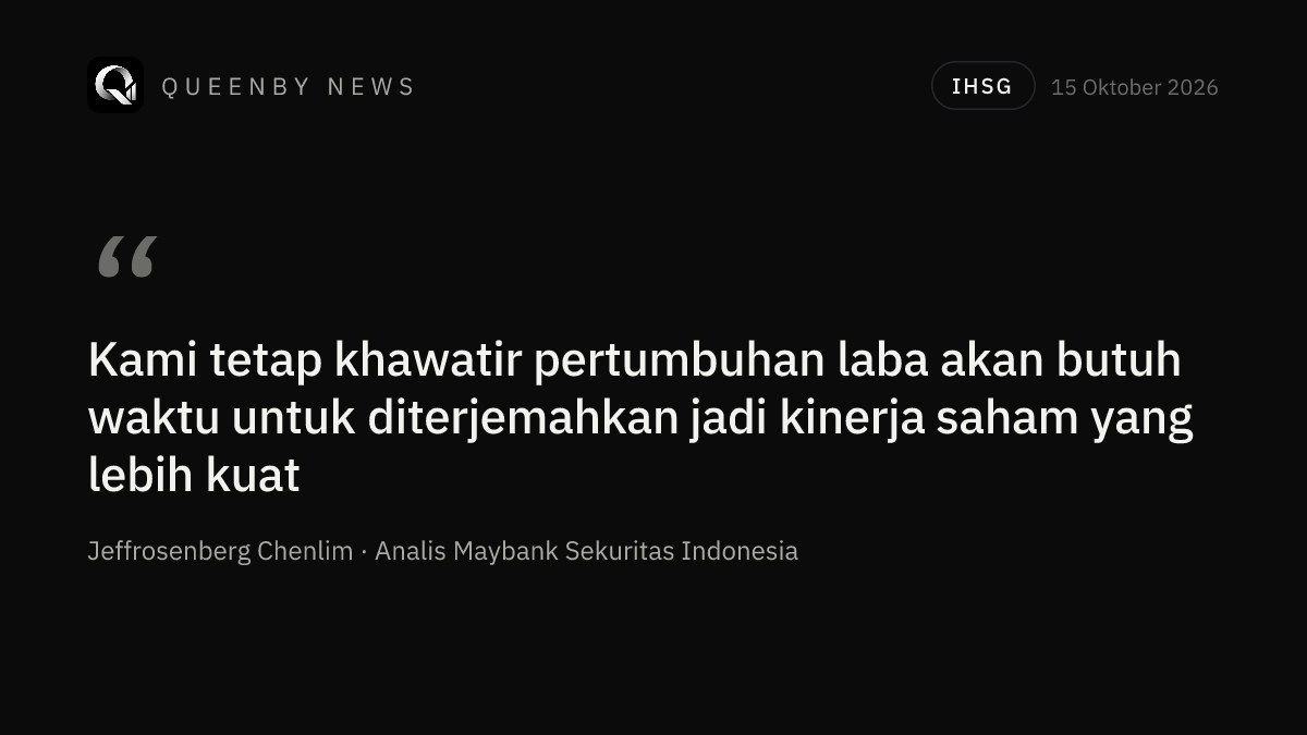 Maybank Sekuritas Pangkas Target IHSG 2026 ke 6.900