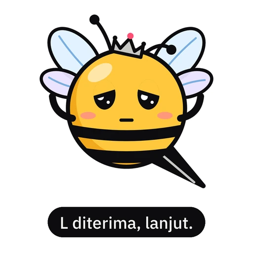 L diterima, lanjut.